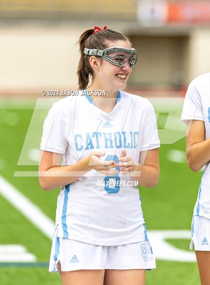 Thumbnail 3 in Charlotte Catholic vs. Cardinal Gibbons (NCHSAA 4A Final) photogallery.