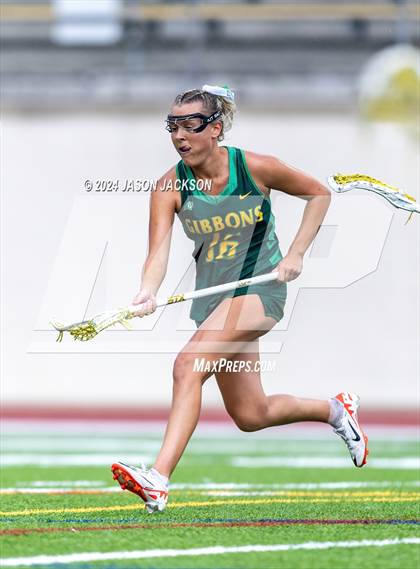 Thumbnail 2 in Charlotte Catholic vs. Cardinal Gibbons (NCHSAA 4A Final) photogallery.