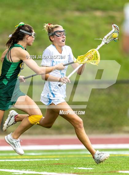 Thumbnail 1 in Charlotte Catholic vs. Cardinal Gibbons (NCHSAA 4A Final) photogallery.