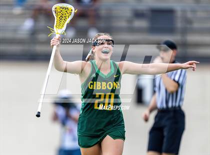 Thumbnail 3 in Charlotte Catholic vs. Cardinal Gibbons (NCHSAA 4A Final) photogallery.