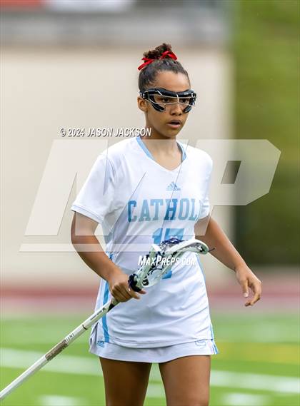 Thumbnail 3 in Charlotte Catholic vs. Cardinal Gibbons (NCHSAA 4A Final) photogallery.