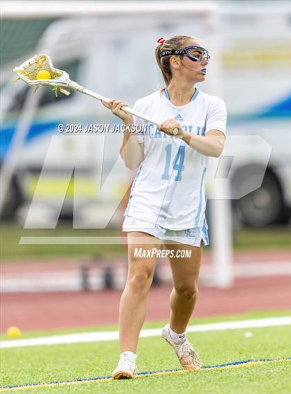 Thumbnail 1 in Charlotte Catholic vs. Cardinal Gibbons (NCHSAA 4A Final) photogallery.