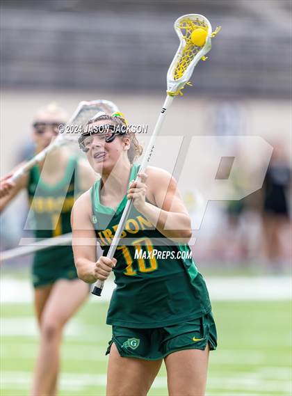 Thumbnail 3 in Charlotte Catholic vs. Cardinal Gibbons (NCHSAA 4A Final) photogallery.