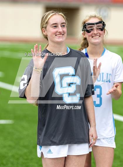 Thumbnail 1 in Charlotte Catholic vs. Cardinal Gibbons (NCHSAA 4A Final) photogallery.