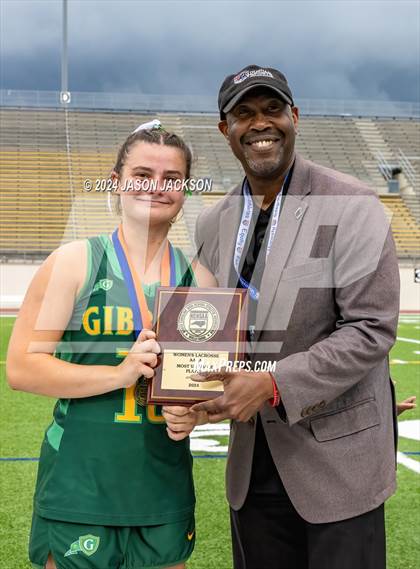 Thumbnail 3 in Charlotte Catholic vs. Cardinal Gibbons (NCHSAA 4A Final) photogallery.