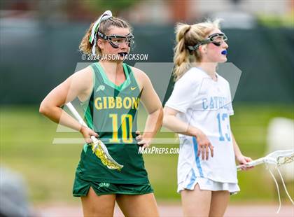 Thumbnail 2 in Charlotte Catholic vs. Cardinal Gibbons (NCHSAA 4A Final) photogallery.