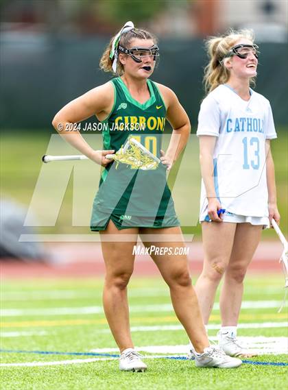 Thumbnail 3 in Charlotte Catholic vs. Cardinal Gibbons (NCHSAA 4A Final) photogallery.