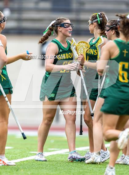Thumbnail 2 in Charlotte Catholic vs. Cardinal Gibbons (NCHSAA 4A Final) photogallery.