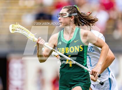 Thumbnail 2 in Charlotte Catholic vs. Cardinal Gibbons (NCHSAA 4A Final) photogallery.