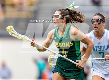 Thumbnail 3 in Charlotte Catholic vs. Cardinal Gibbons (NCHSAA 4A Final) photogallery.