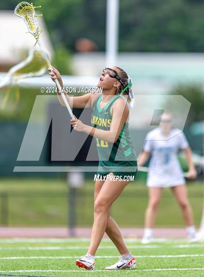 Thumbnail 3 in Charlotte Catholic vs. Cardinal Gibbons (NCHSAA 4A Final) photogallery.