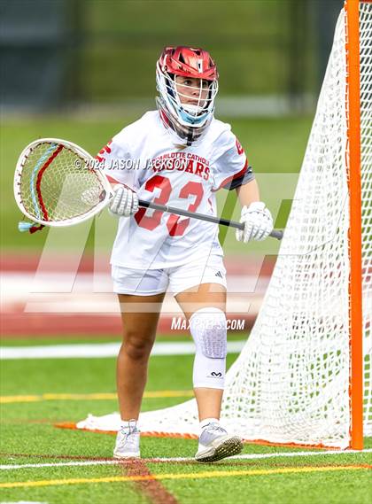 Thumbnail 3 in Charlotte Catholic vs. Cardinal Gibbons (NCHSAA 4A Final) photogallery.