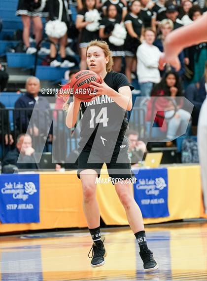 Thumbnail 3 in Highland vs. Woods Cross (UHSAA 5A Quarterfinal) photogallery.