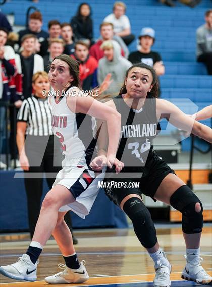 Thumbnail 2 in Highland vs. Woods Cross (UHSAA 5A Quarterfinal) photogallery.