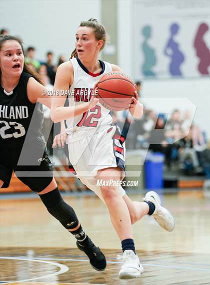 Thumbnail 3 in Highland vs. Woods Cross (UHSAA 5A Quarterfinal) photogallery.