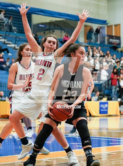 Thumbnail 1 in Highland vs. Woods Cross (UHSAA 5A Quarterfinal) photogallery.