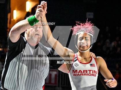Thumbnail 1 in UIL 6A Championship Finals 126, 132lb photogallery.