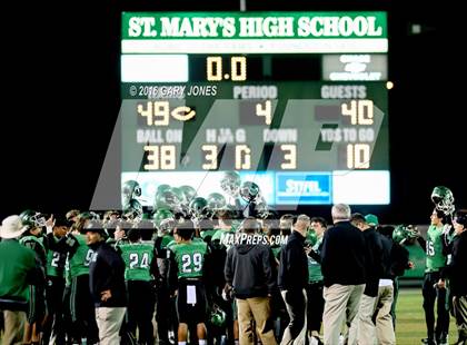 Thumbnail 3 in Freedom @ St. Mary's (CIF NorCal DI-AA Final) photogallery.