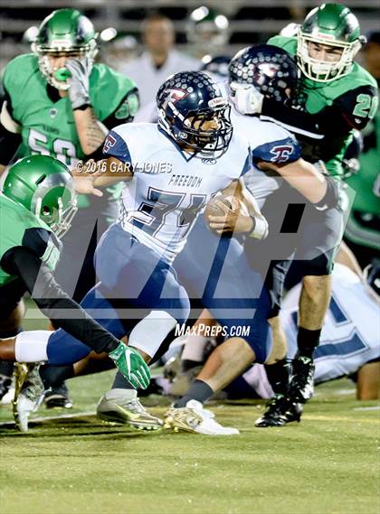 Thumbnail 2 in Freedom @ St. Mary's (CIF NorCal DI-AA Final) photogallery.