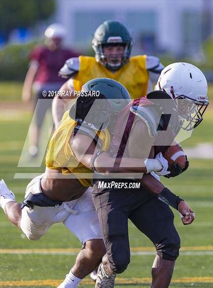 Thumbnail 2 in William Floyd vs Bay Shore Scrimmage photogallery.