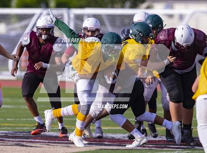 Thumbnail 2 in William Floyd vs Bay Shore Scrimmage photogallery.