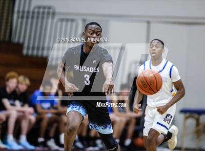 Thumbnail 2 in Palisades vs  Muir (Rose City Roundball Classic) photogallery.