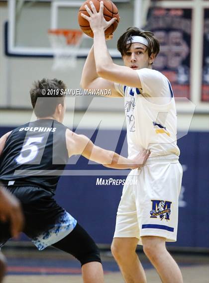 Thumbnail 1 in Palisades vs  Muir (Rose City Roundball Classic) photogallery.