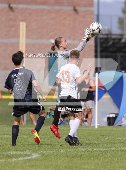 Thumbnail 1 in Post Falls vs Lake City (Lake City Jamboree) photogallery.