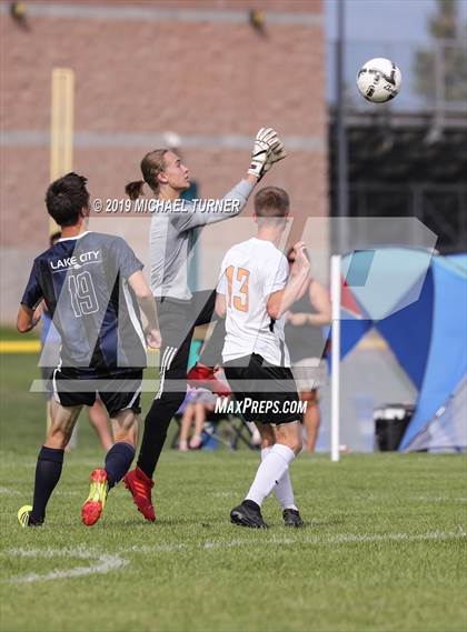 Thumbnail 3 in Post Falls vs Lake City (Lake City Jamboree) photogallery.