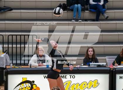 Thumbnail 2 in Avon vs. Terre Haute South Vigo (IHSAA 4A Sectional Semifinal) photogallery.