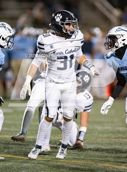 Thumbnail 3 in Marin Catholic vs. Mayfair (CIF State Division 3-A Final) photogallery.