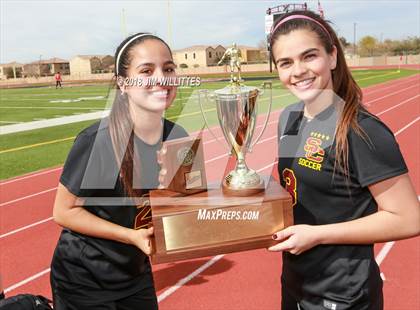 Thumbnail 3 in Salpointe Catholic vs. Flagstaff (AIA 4A Final - Awards Photos) photogallery.