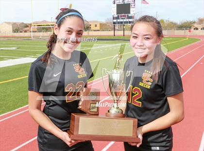Thumbnail 2 in Salpointe Catholic vs. Flagstaff (AIA 4A Final - Awards Photos) photogallery.