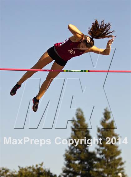 Thumbnail 2 in CIF State Track and Field (Girls Pole Vault) photogallery.