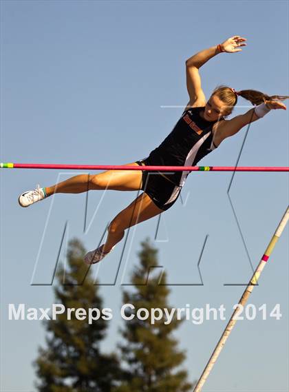Thumbnail 1 in CIF State Track and Field (Girls Pole Vault) photogallery.