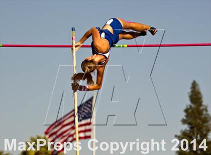Thumbnail 2 in CIF State Track and Field (Girls Pole Vault) photogallery.