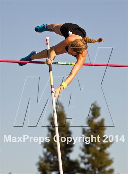 Thumbnail 3 in CIF State Track and Field (Girls Pole Vault) photogallery.