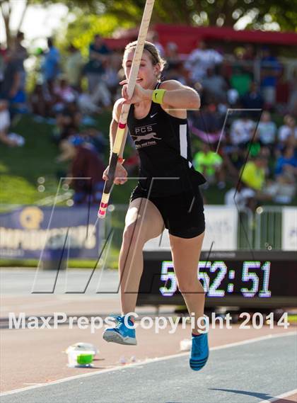 Thumbnail 1 in CIF State Track and Field (Girls Pole Vault) photogallery.