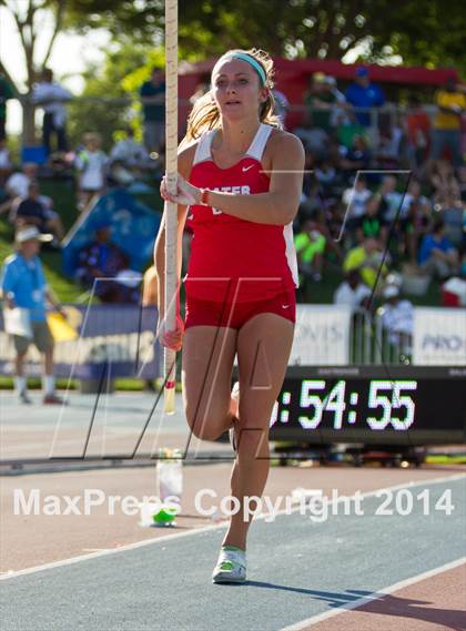 Thumbnail 1 in CIF State Track and Field (Girls Pole Vault) photogallery.