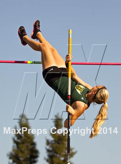 Thumbnail 3 in CIF State Track and Field (Girls Pole Vault) photogallery.