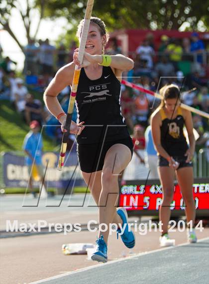 Thumbnail 3 in CIF State Track and Field (Girls Pole Vault) photogallery.