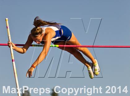 Thumbnail 3 in CIF State Track and Field (Girls Pole Vault) photogallery.