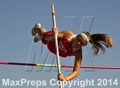Thumbnail 1 in CIF State Track and Field (Girls Pole Vault) photogallery.
