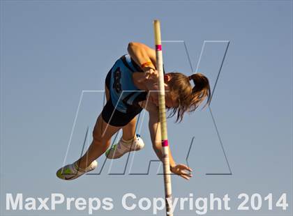 Thumbnail 2 in CIF State Track and Field (Girls Pole Vault) photogallery.