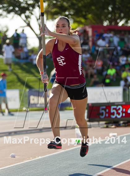 Thumbnail 1 in CIF State Track and Field (Girls Pole Vault) photogallery.