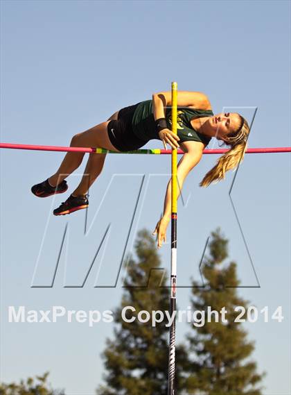 Thumbnail 2 in CIF State Track and Field (Girls Pole Vault) photogallery.