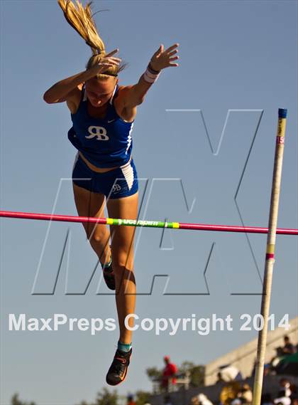 Thumbnail 3 in CIF State Track and Field (Girls Pole Vault) photogallery.