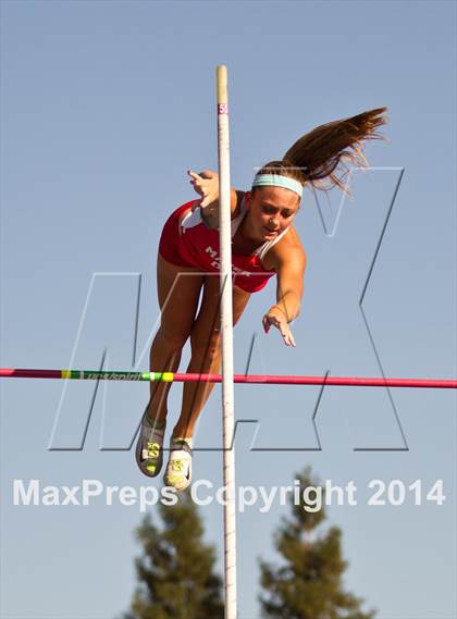 Thumbnail 3 in CIF State Track and Field (Girls Pole Vault) photogallery.