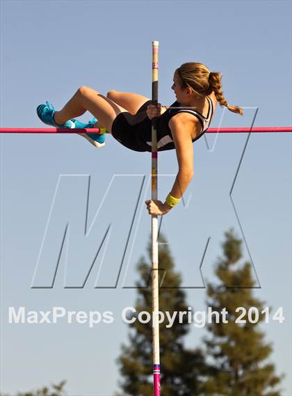 Thumbnail 3 in CIF State Track and Field (Girls Pole Vault) photogallery.