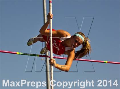 Thumbnail 3 in CIF State Track and Field (Girls Pole Vault) photogallery.